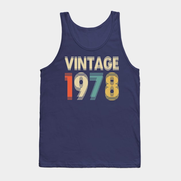 Vintage 1978 Tank Top by DEWArt